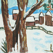 Winter Landscape. Card order number: 114