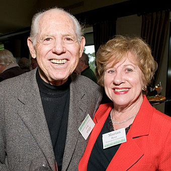 Couple at Golf Tournament reception