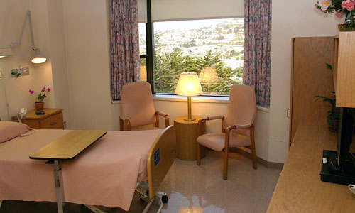 View of a room in the STARS unit
